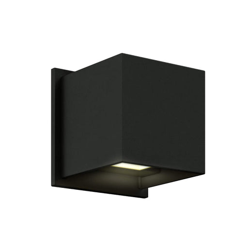 Dals LEDWALL001D-CC Cubix 5" Tall Outdoor LED Color Changing Square Directional Wall Sconce, 5CCT Selectable