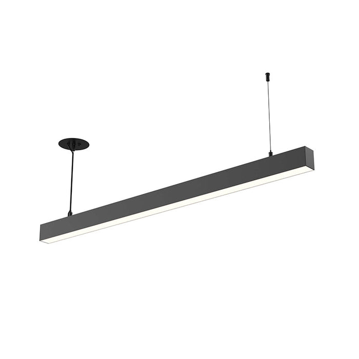 Dals LNPDSC48-CC 48" Boulevard Pendant with Aircraft Cables, 5CCT Selectable - Black