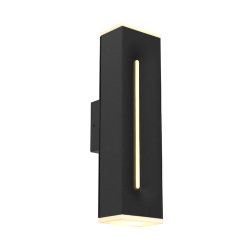 Dals LWJ16-CC Profile 16" Tall Outdoor LED Wall Mount, 5CCT Selectable - Black