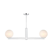 Savoy House M100124 2-lt 42" LED Linear Chandelier - Chrome