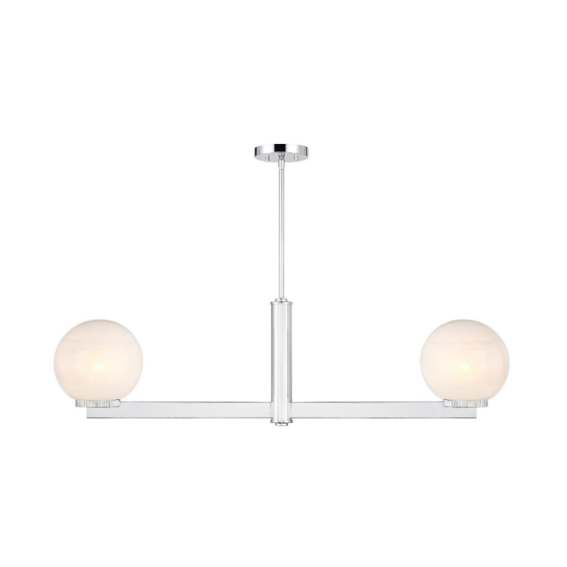 Savoy House M100124 2-lt 42" LED Linear Chandelier - Chrome