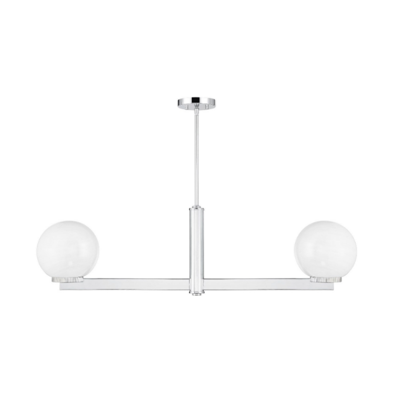 Savoy House M100124 2-lt 42" LED Linear Chandelier - Chrome