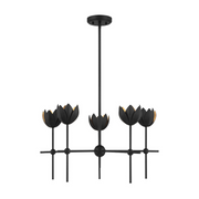 Savoy House M100131 5-lt 26" LED Chandelier - Matte Black