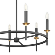 Savoy House M100140 6-lt 25" LED Chandelier