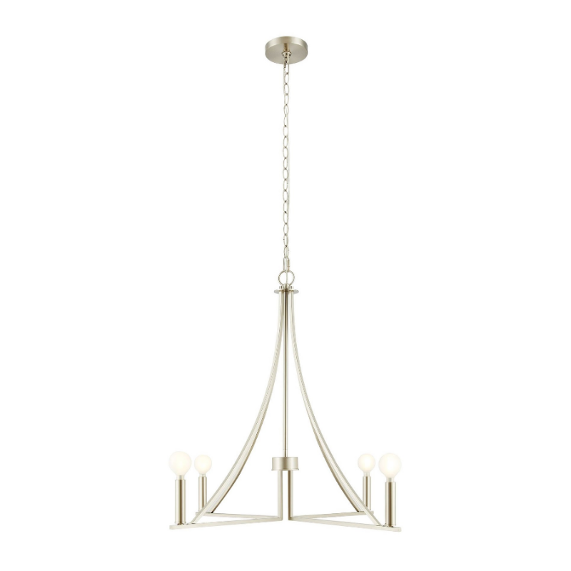 Savoy House M100141 4-lt 30" LED Chandelier - Brushed Nickel