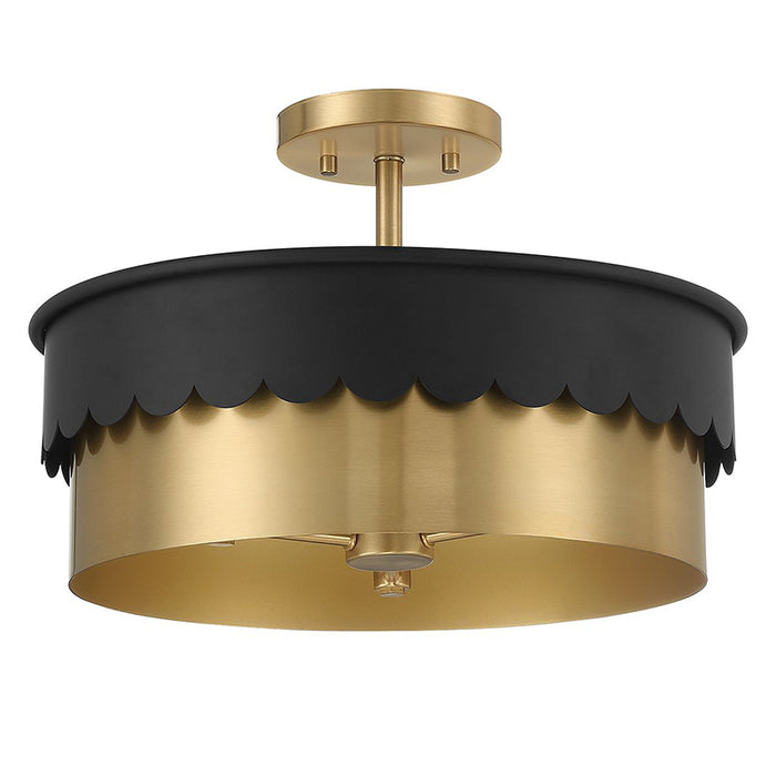 Savoy House M60072 3-lt 16" Semi Flush Mount