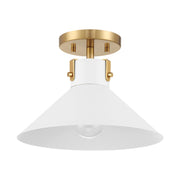 Savoy House M60078 1-lt 12" Semi-Flush Mount