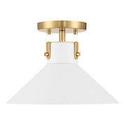 Savoy House M60078 1-lt 12" Semi-Flush Mount