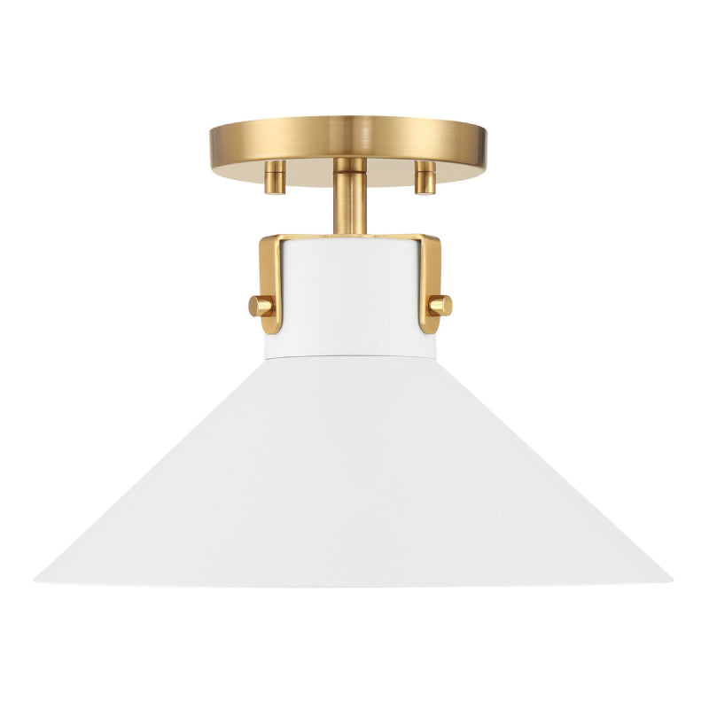 Savoy House M60078 1-lt 12" Semi-Flush Mount