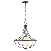 Savoy House M7047 1-lt 18" Pendant - Matte Black