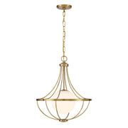 Savoy House M7047 1-lt 18" Pendant - Natural Brass