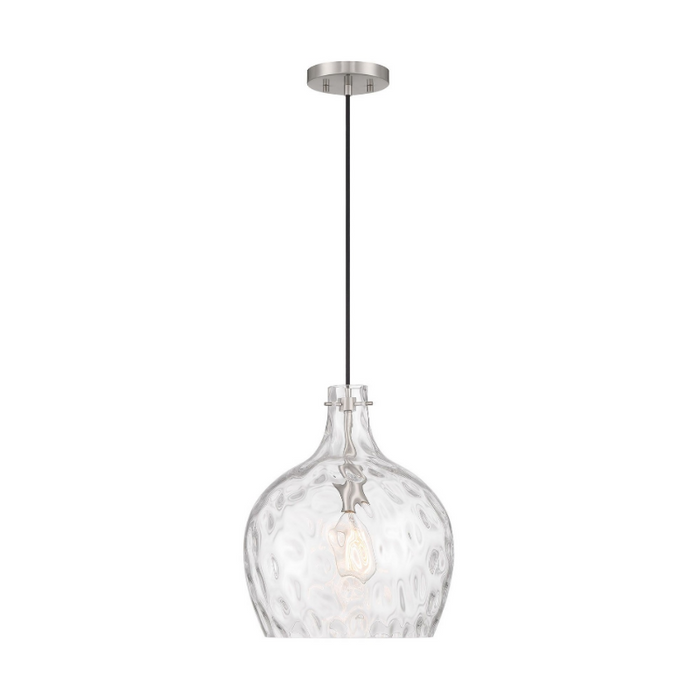 Savoy House M7053 1-lt 13" LED Pendant - Brushed Nickel