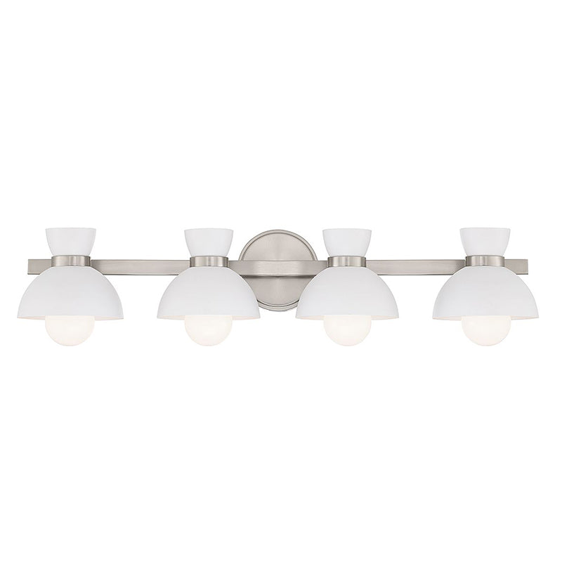 Savoy House M80076 4-lt 34" Bathroom Vanity Light