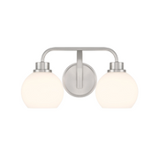 Savoy House M80080 2-lt 16" LED Bathroom Vanity Light - Brushed Nickel