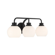 Savoy House M80081 3-lt 24" LED Bathroom Vanity Light - Matte Black