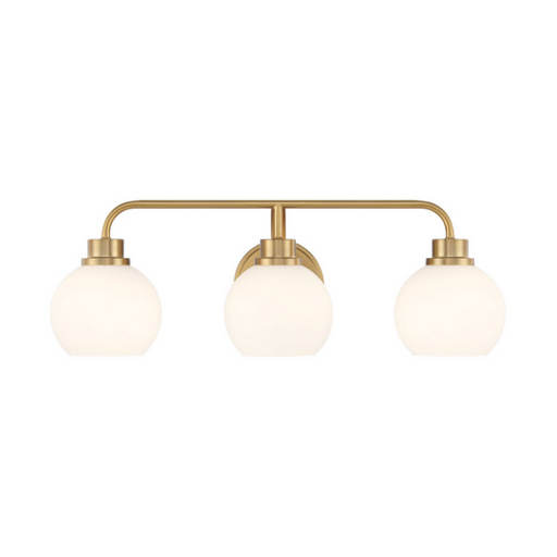 Savoy House M80081 3-lt 24" LED Bathroom Vanity Light - Natural Brass