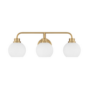 Savoy House M80081 3-lt 24" LED Bathroom Vanity Light - Natural Brass