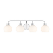 Savoy House M80082 4-lt 32" LED Bathroom Vanity Light - Chrome