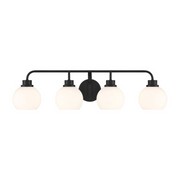 Savoy House M80082 4-lt 32" LED Bathroom Vanity Light - Matte Black