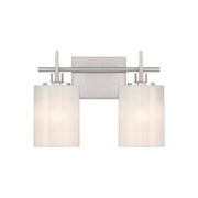 Savoy House M80083 2-lt 14" LED Bathroom Vanity Light - Brushed Nickel