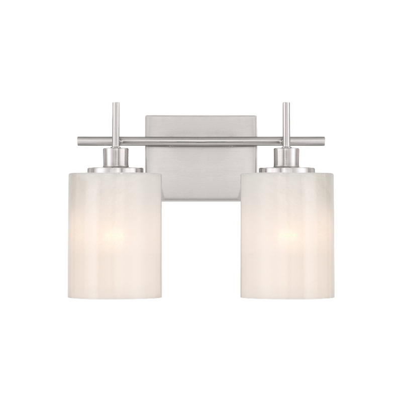 Savoy House M80083 2-lt 14" LED Bathroom Vanity Light - Brushed Nickel