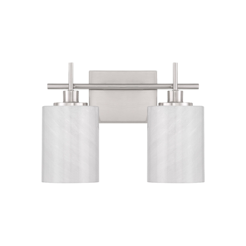 Savoy House M80083 2-lt 14" LED Bathroom Vanity Light - Brushed Nickel