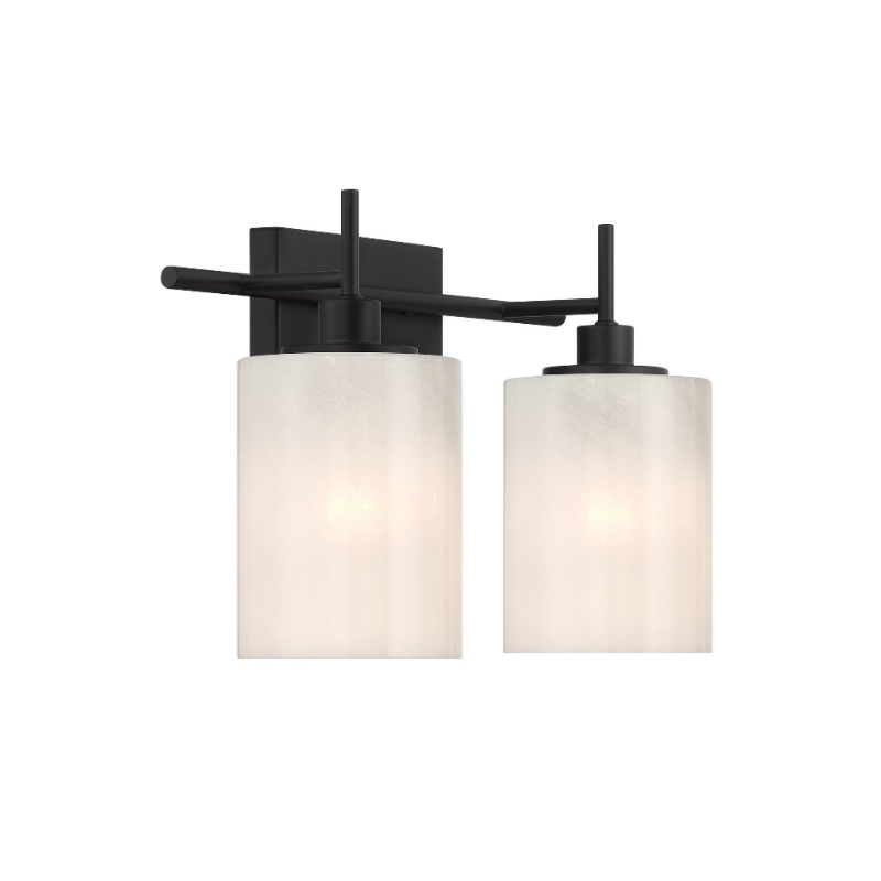 Savoy House M80083 2-lt 14" LED Bathroom Vanity Light - Matte Black