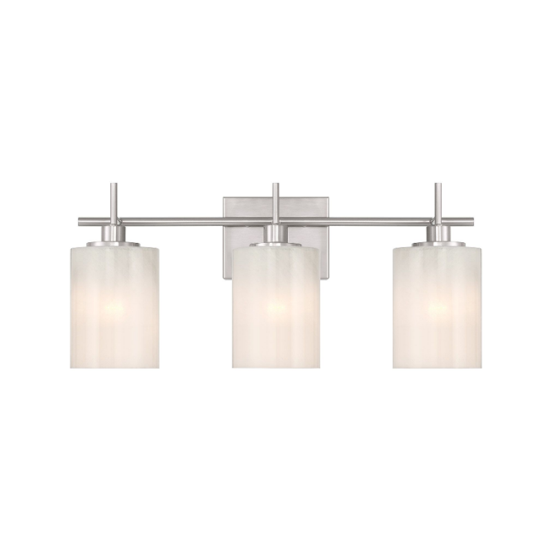 Savoy House M80084 3-lt 22" LED Bathroom Vanity Light - Brushed Nickel