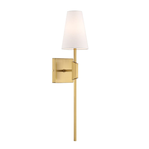 Savoy House M90114 1-lt 24" Tall LED Wall Sconce - Natural Brass