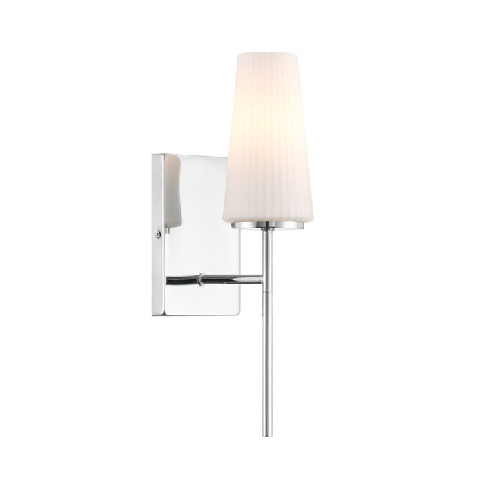 Savoy House M90115 1-lt 16" Tall LED Wall Sconce - Chrome