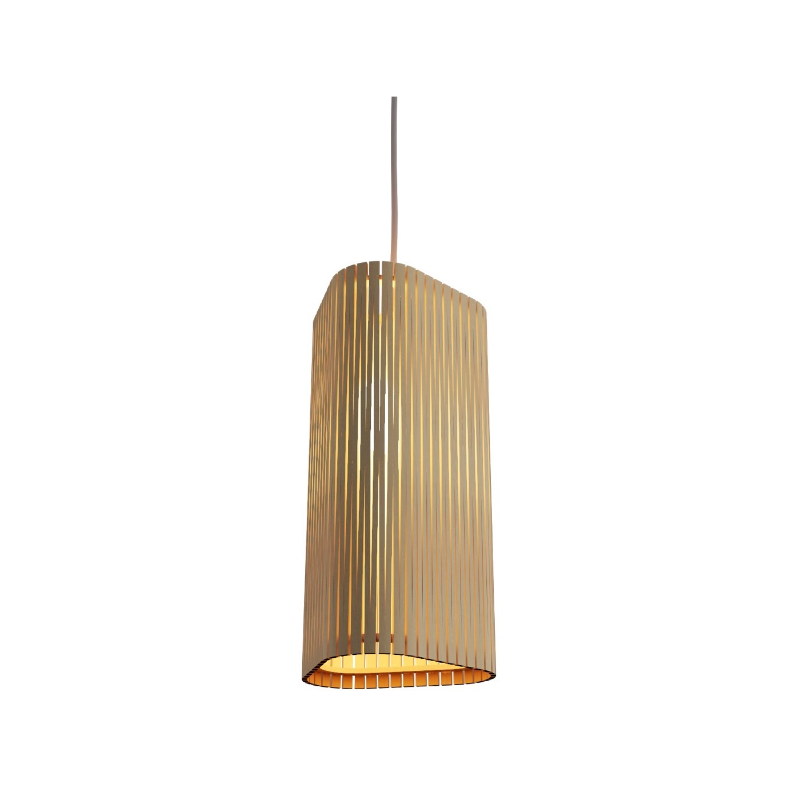 Accord 1479 Living Hinges 1-lt 6" LED Pendant - Maple