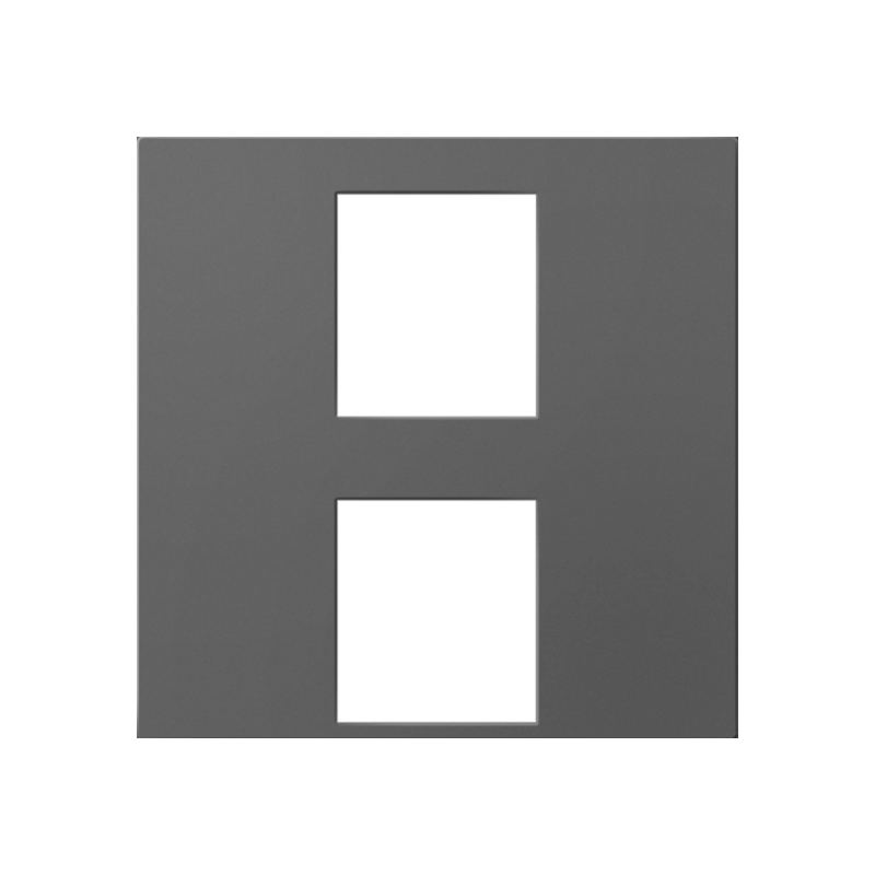 Adorne AC2PF 2-Port Keystone Frame - Magnesium