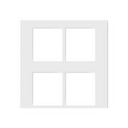 Adorne AC4PF 4-Port Keystone Frame