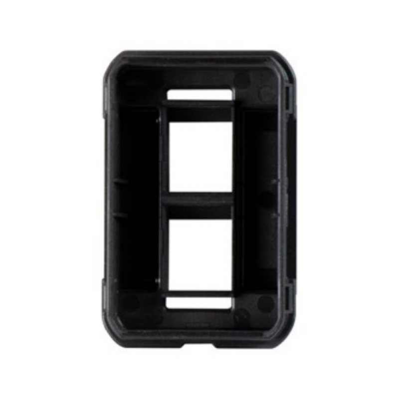 Adorne AC2PF 2-Port Keystone Frame - Graphite