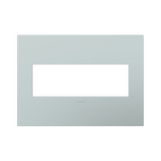 Adorne AWP Screwless Wall Plate with Microban, Pale Blue - 3 Gang