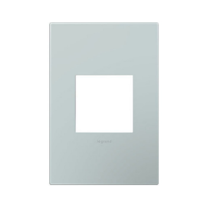 Adorne AWP Screwless Wall Plate with Microban, Pale Blue - 1 Gang