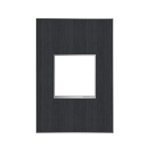 Adorne AWM Screwless Wall Plate, Rustic Grey - 1 Gang