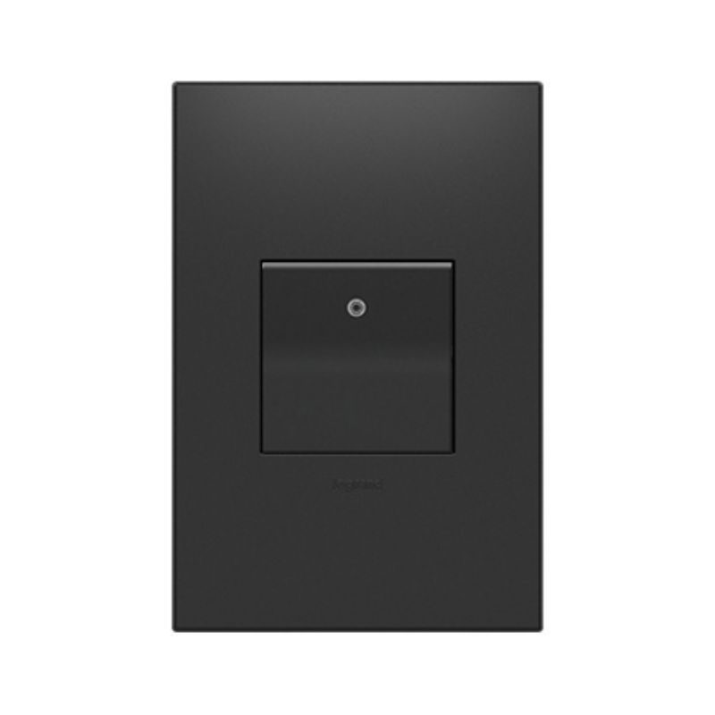 Adorne ASPD1542 15A, 4-Way Paddle Switch with Microban, 120/277V - Graphite
