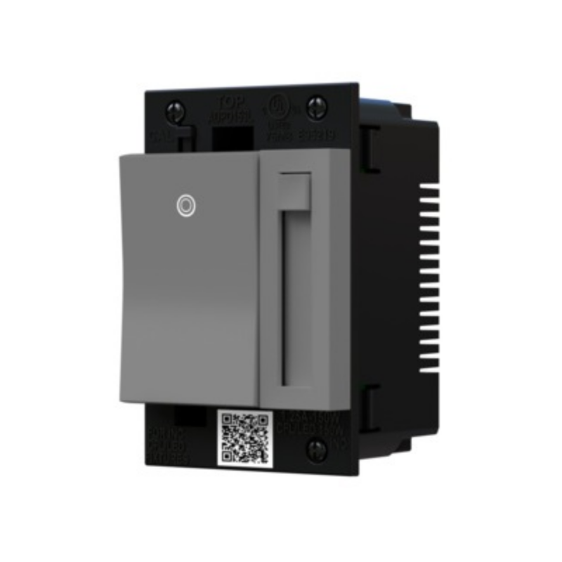 Adorne ADPD153L 150W Paddle LED Advanced Dimmer with Microban, 120V - Magnesium