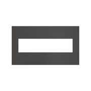 Adorne AWC Screwless Wall Plate, Brushed Black Nickel - 4 Gang