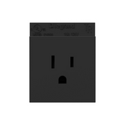 Adorne ARTR151 15A Single Tamper-Resistant Outlet, 125V - Graphite