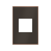Adorne AWC Screwless Wall Plate, Oil-Rubbed Bronze - 1 Gang