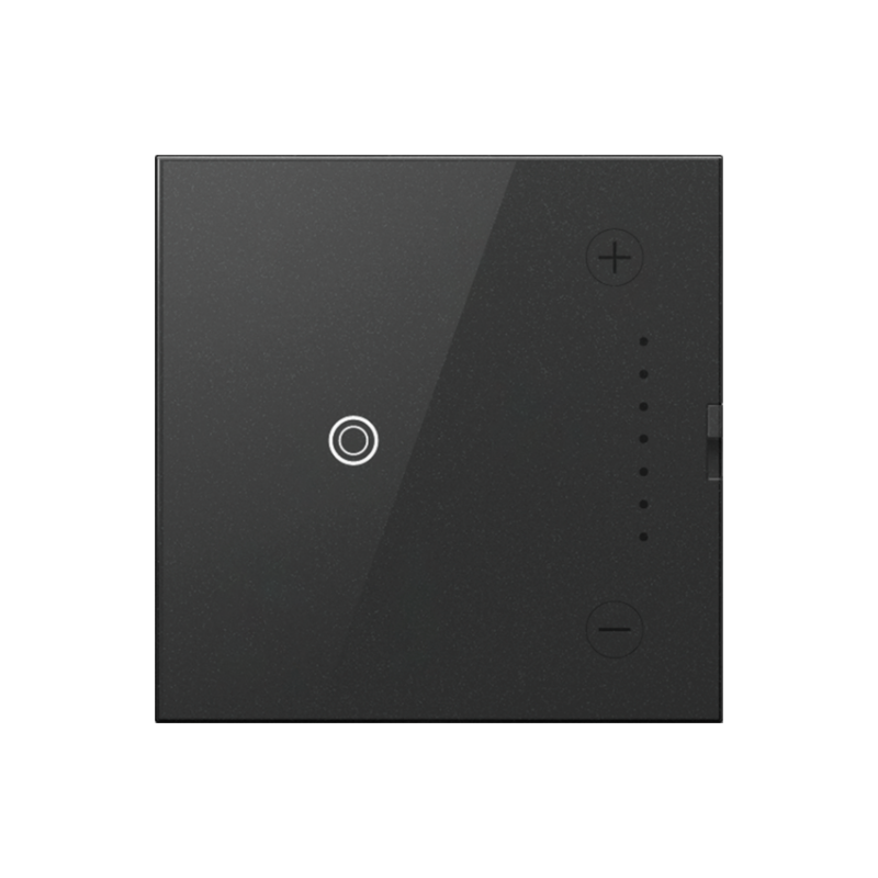 Adorne ADTH4FBL3P 0-10V Touch Dimmer with Microban, 120/277V - Graphite