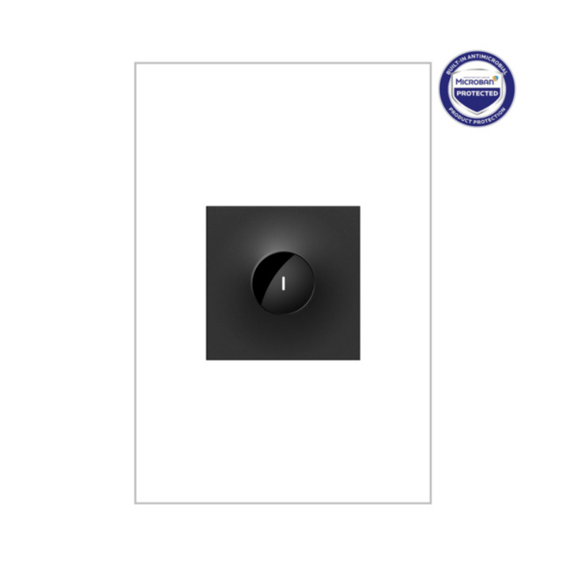 Adorne ASWV2032 Wave Switch with Microban, 20A, 120V - Graphite
