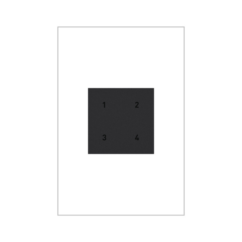 Adorne WNACB40 Wireless Smart Scene Switch with Netatmo, 120V - Graphite