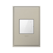 Adorne ADTH4FBL3P 0-10V Touch Dimmer with Microban, 120/277V - White