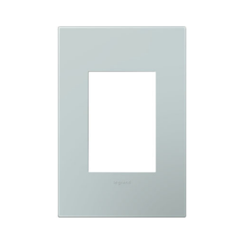 Adorne AWP Screwless Wall Plate with Microban, Pale Blue - 1+ Gang