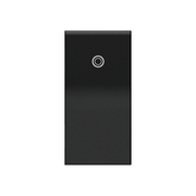 Adorne ASPD1531 Half Size Paddle Switch with Microban, Single-Pole/3-Way, 120/277V - Graphite