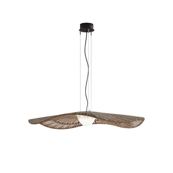 Bover Mediterrània S/105 1-lt 41" LED Outdoor Semi-Flushmount, TRIAC Dimming