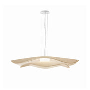 Bover Mediterrania S/105.2 1-lt 41" LED Pendant, TRIAC-Cream
